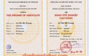 Dịch vụ làm bằng giả, uy tín phôi thật MHPRO Việt Nam